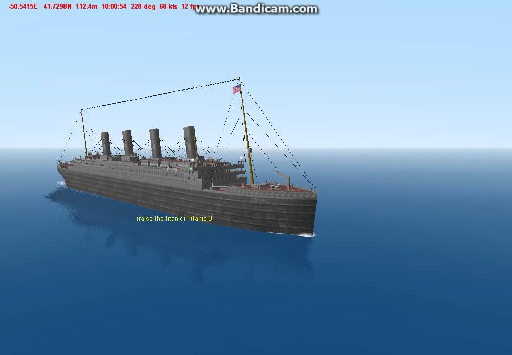 Virtual sailor 7 titanic